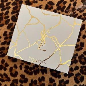 YSL Gold Foil Gift Box - Empty Box